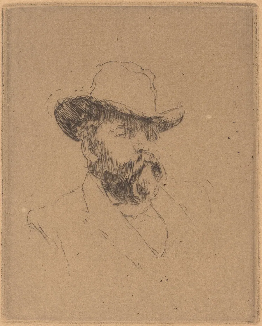 Robert Barr by James McNeill Whistler