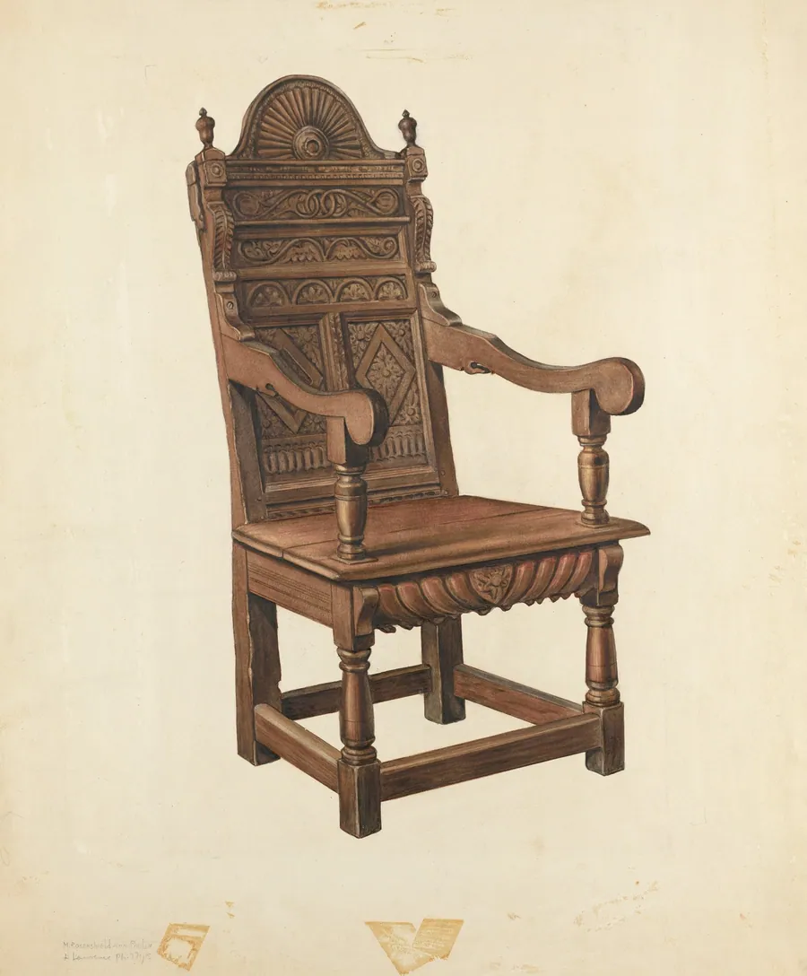 Jacobean Armchair by Lawrence Phillips