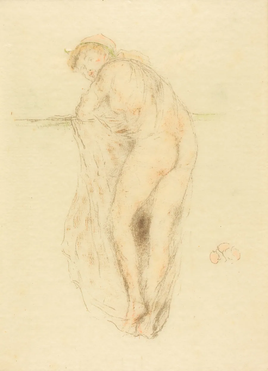 Nude Model, Back View by James McNeill Whistler