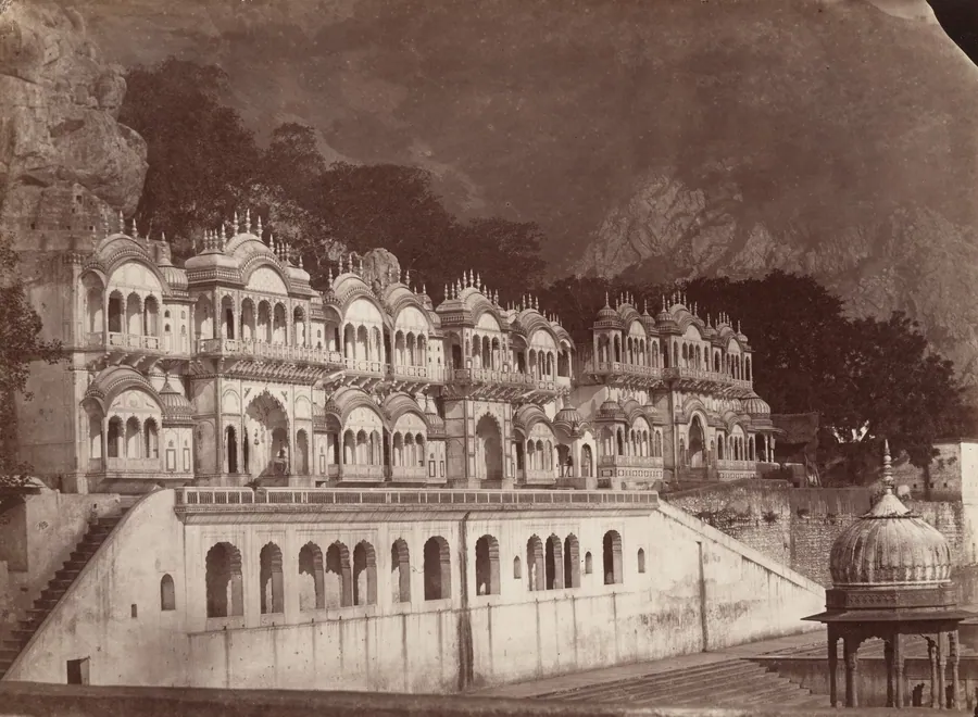 The King's Temples, Ulwar by Louis Rousselet