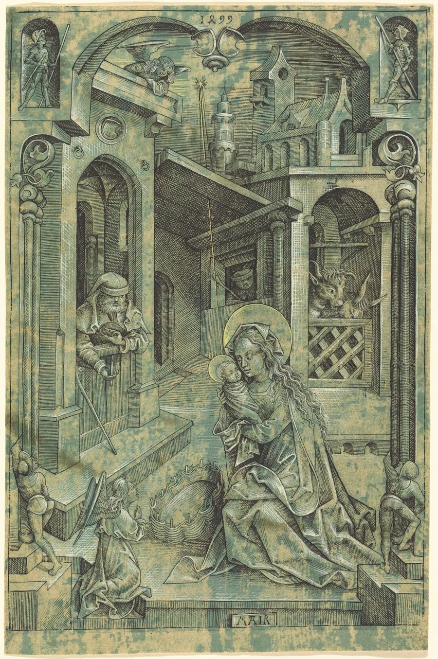 The Nativity by Mair von Landshut