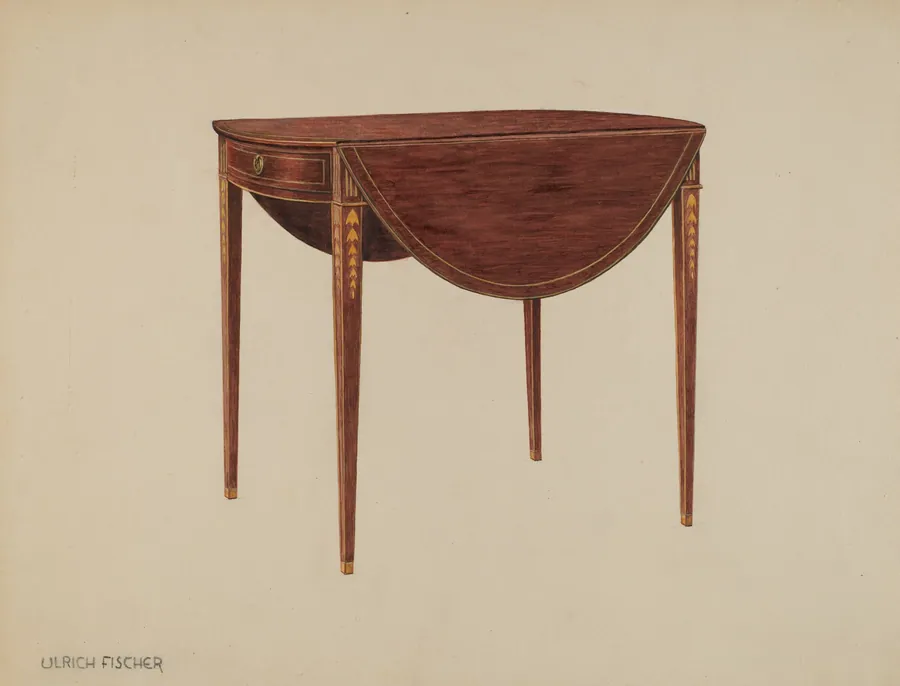Pembroke Table by Ulrich Fischer