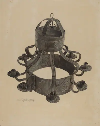 Pa. German Chandelier
