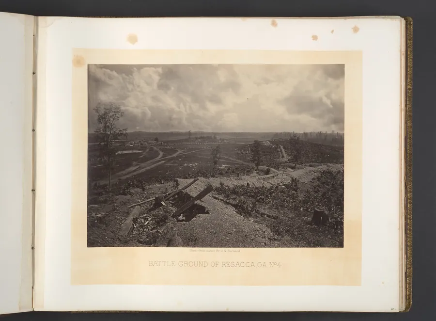 Battle Ground of Resacca, Georgia No. 4 by George N. Barnard