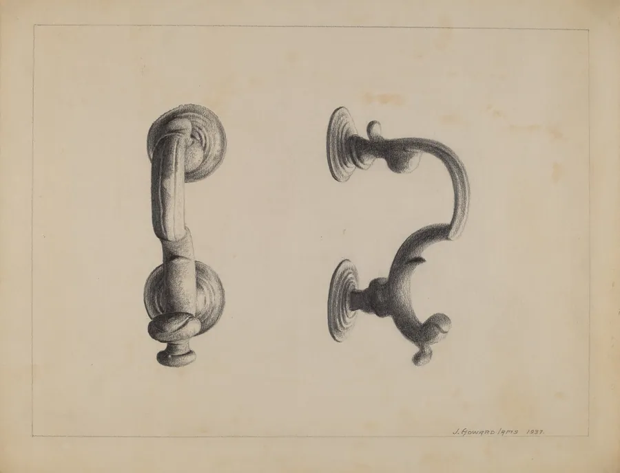 Door Knocker by J. Howard Iams