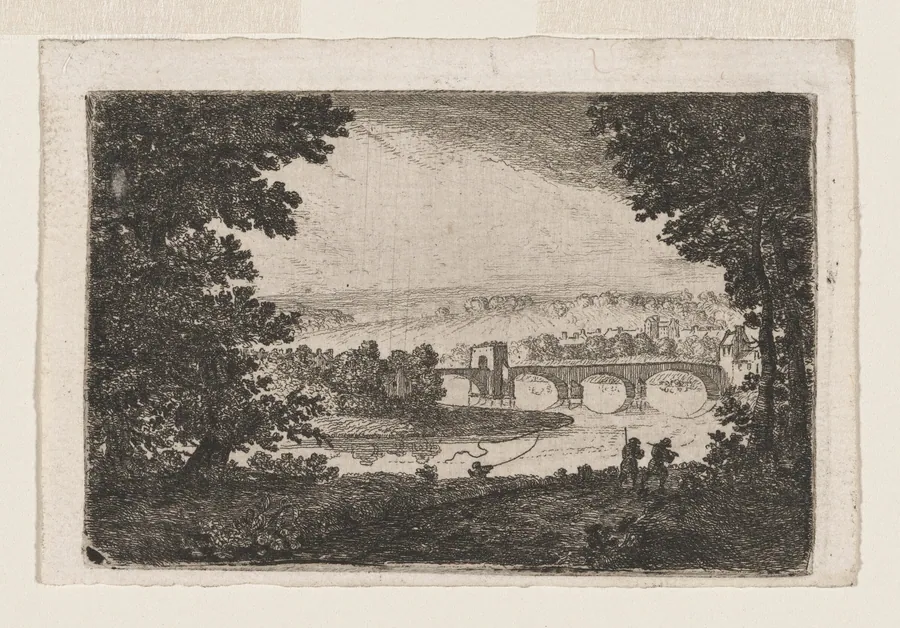 Dumfries Bridge by John Clerk, of Eldin