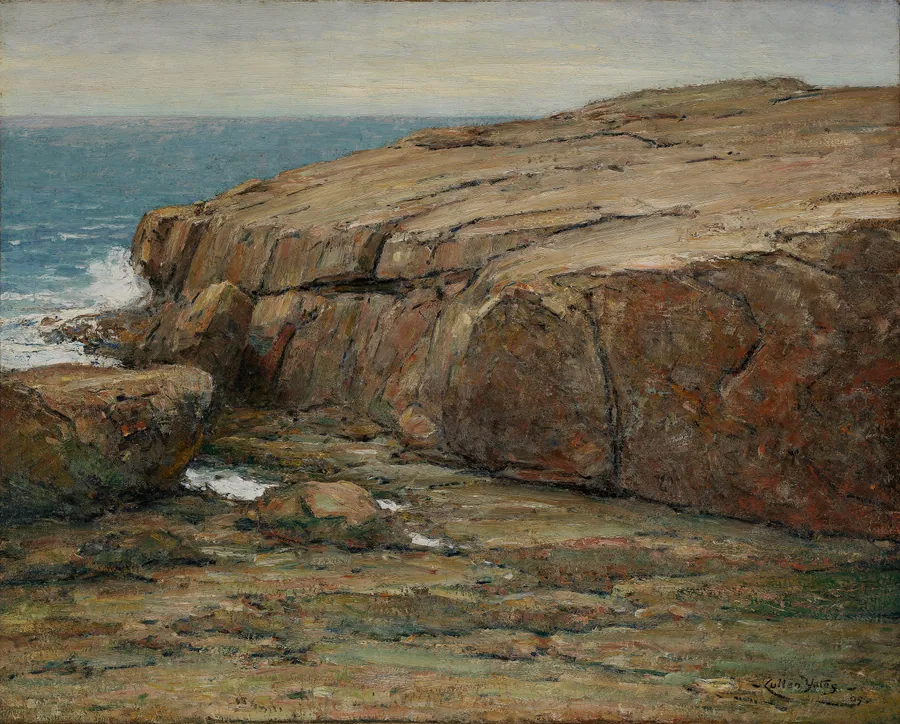 Rockbound Coast, Cape Ann by Cullen Yates, born Bryan, OH 1866-died Shawnee, PA 1945