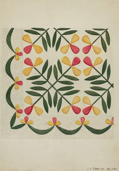 Applique Coverlet
