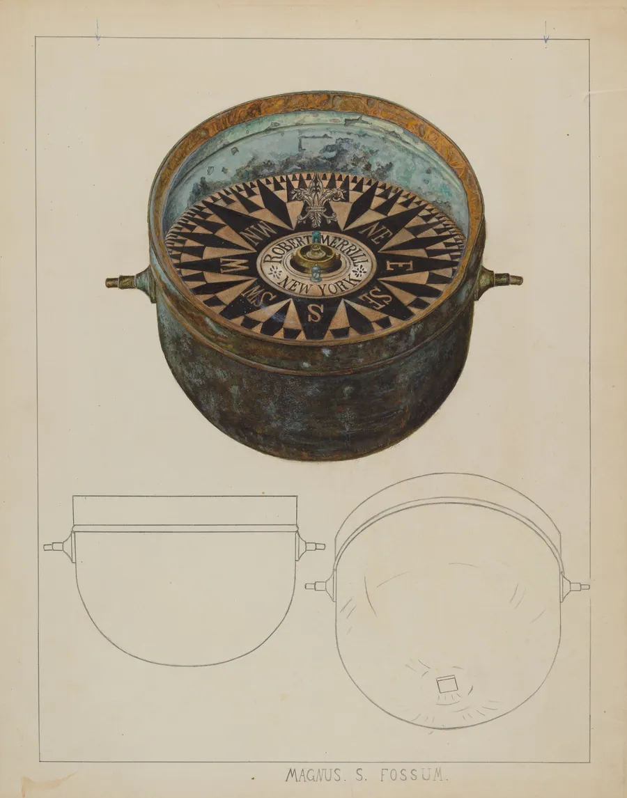 Ship's Compass by Magnus S. Fossum