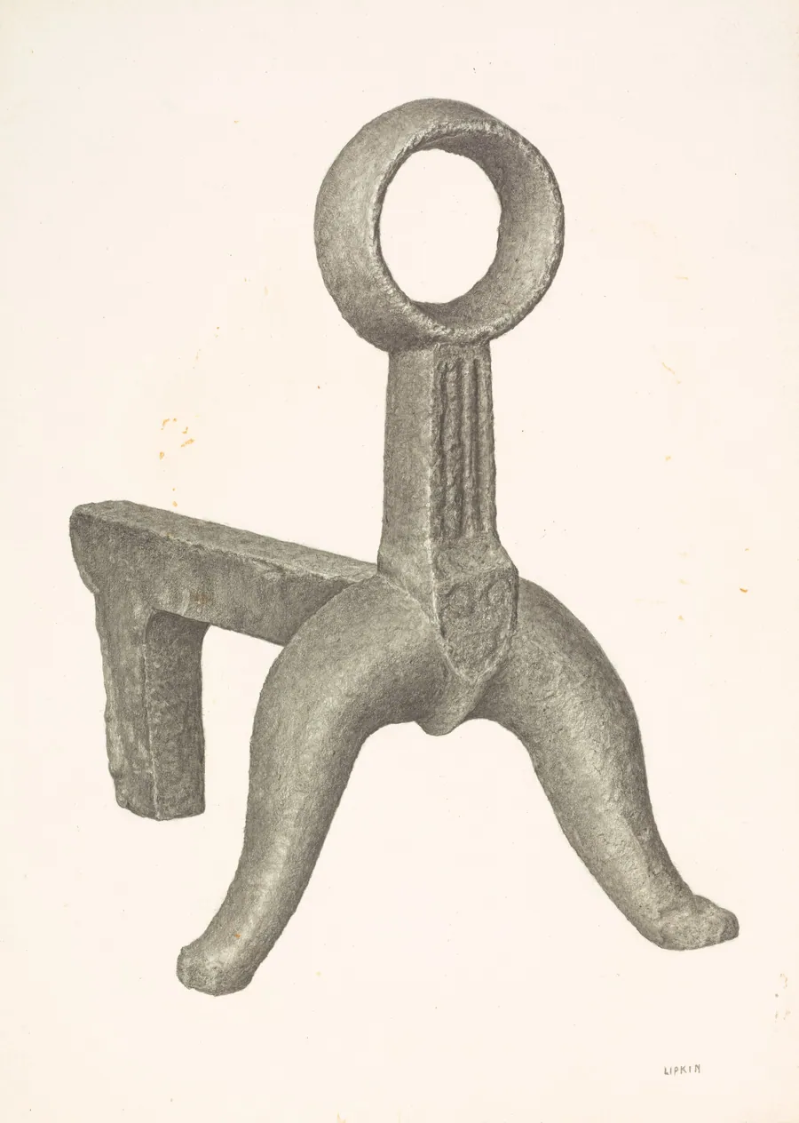 Andiron by Jacob Lipkin