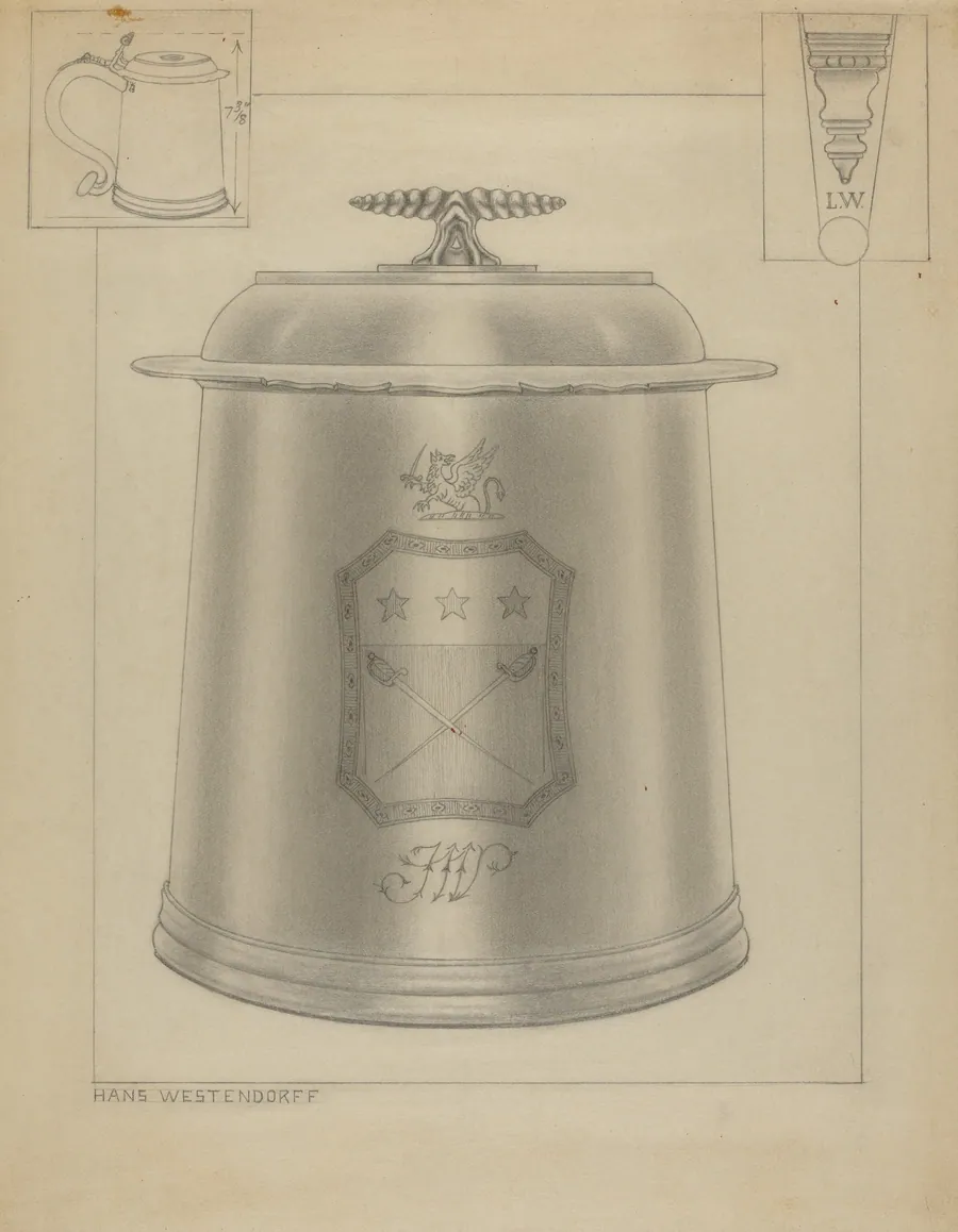 Silver Tankard by Hans Westendorff