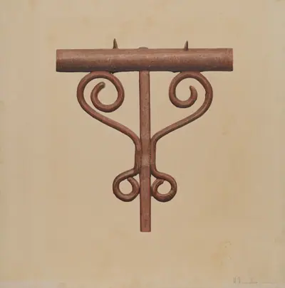 Cast Iron Window Railing