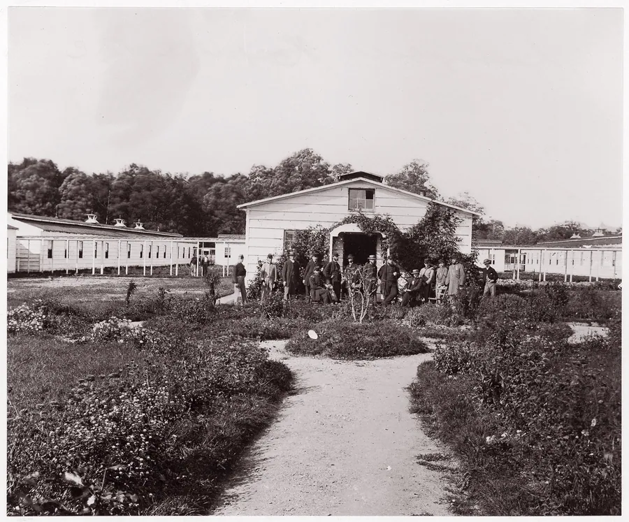 Campbell Hospital, D.C. by Mathew B. Brady