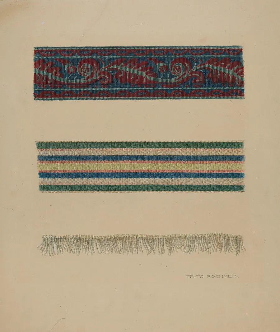 Upholstery Trim by Fritz Boehmer