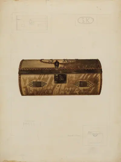 Hide Covered Trunk