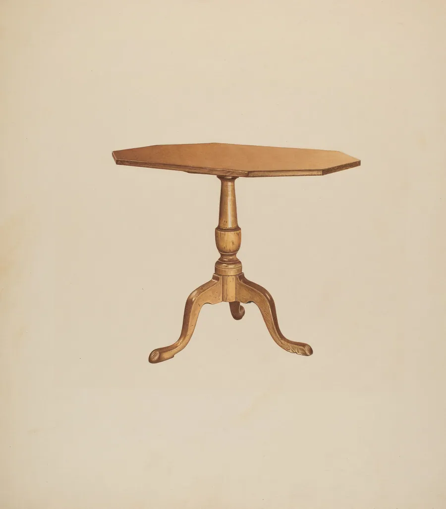 Table (Tripod) by Michael Riccitelli