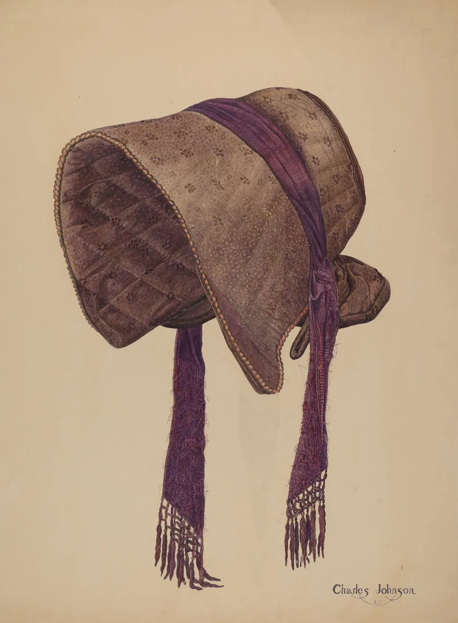 Coal Scuttle Bonnet by Charles Johnson