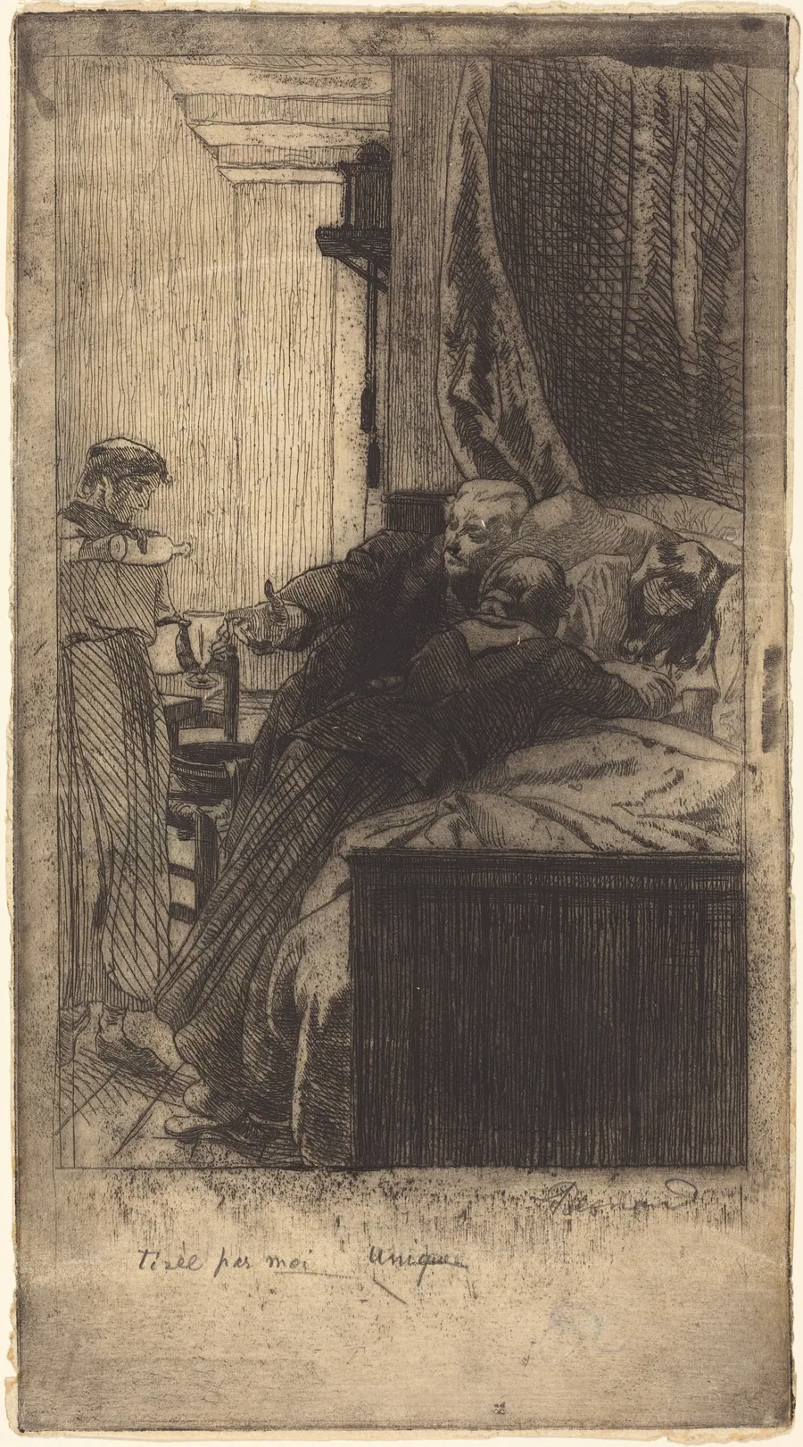 Sickness (La Maladie) by Albert Besnard