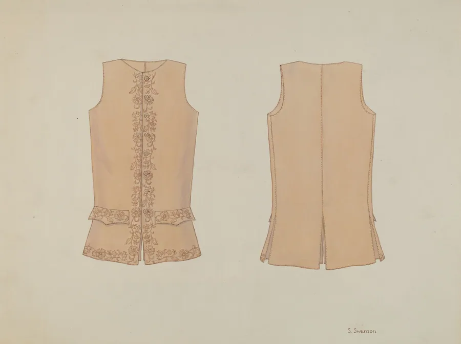 Boy's Waistcoat by Syrena Swanson