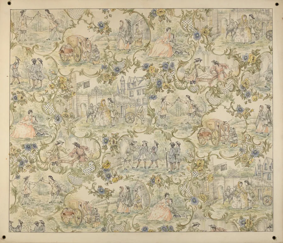 Wall Paper Design by Henry Meyers