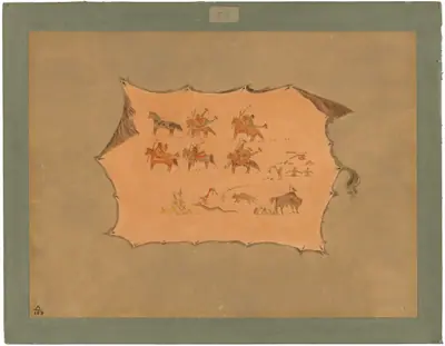 Facsimile of a Pawnee Doctor's Robe