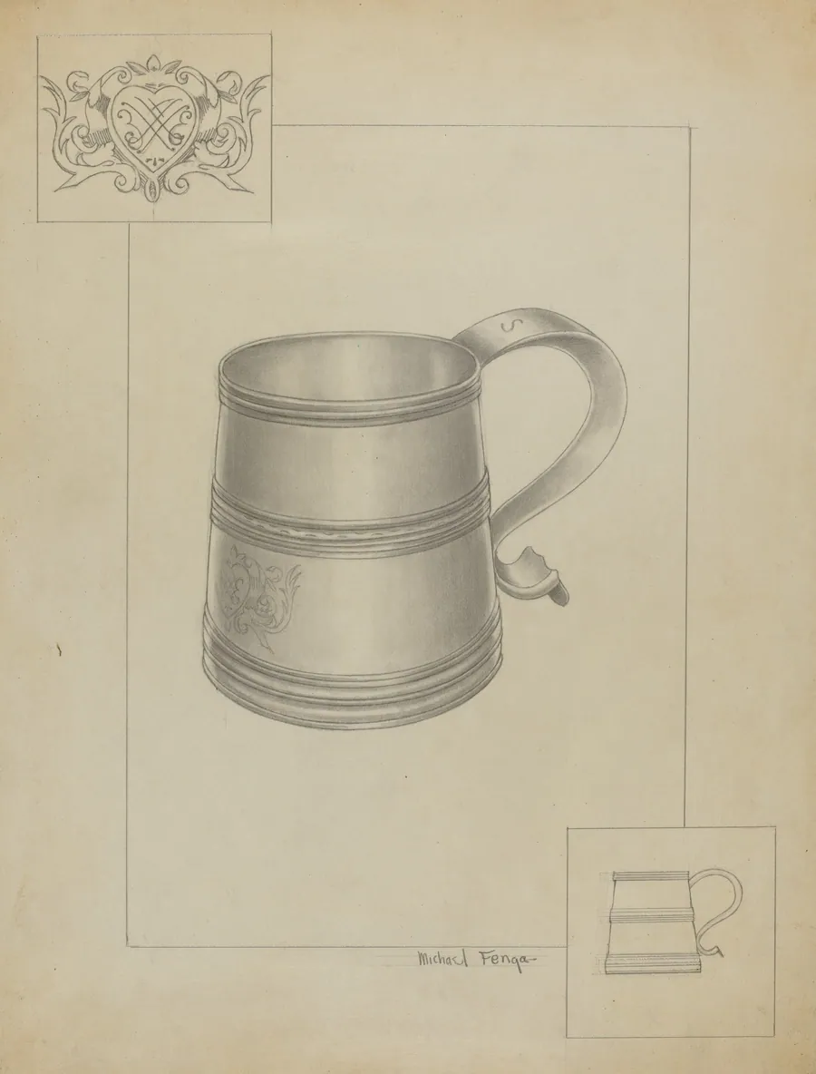 Silver Mug by Michael Fenga