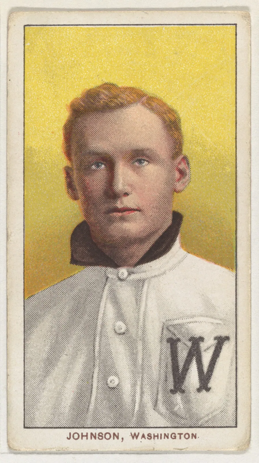 Johnson, Washington, American League, from the White Border series (T206) for the American Tobacco Company by American Tobacco Company
