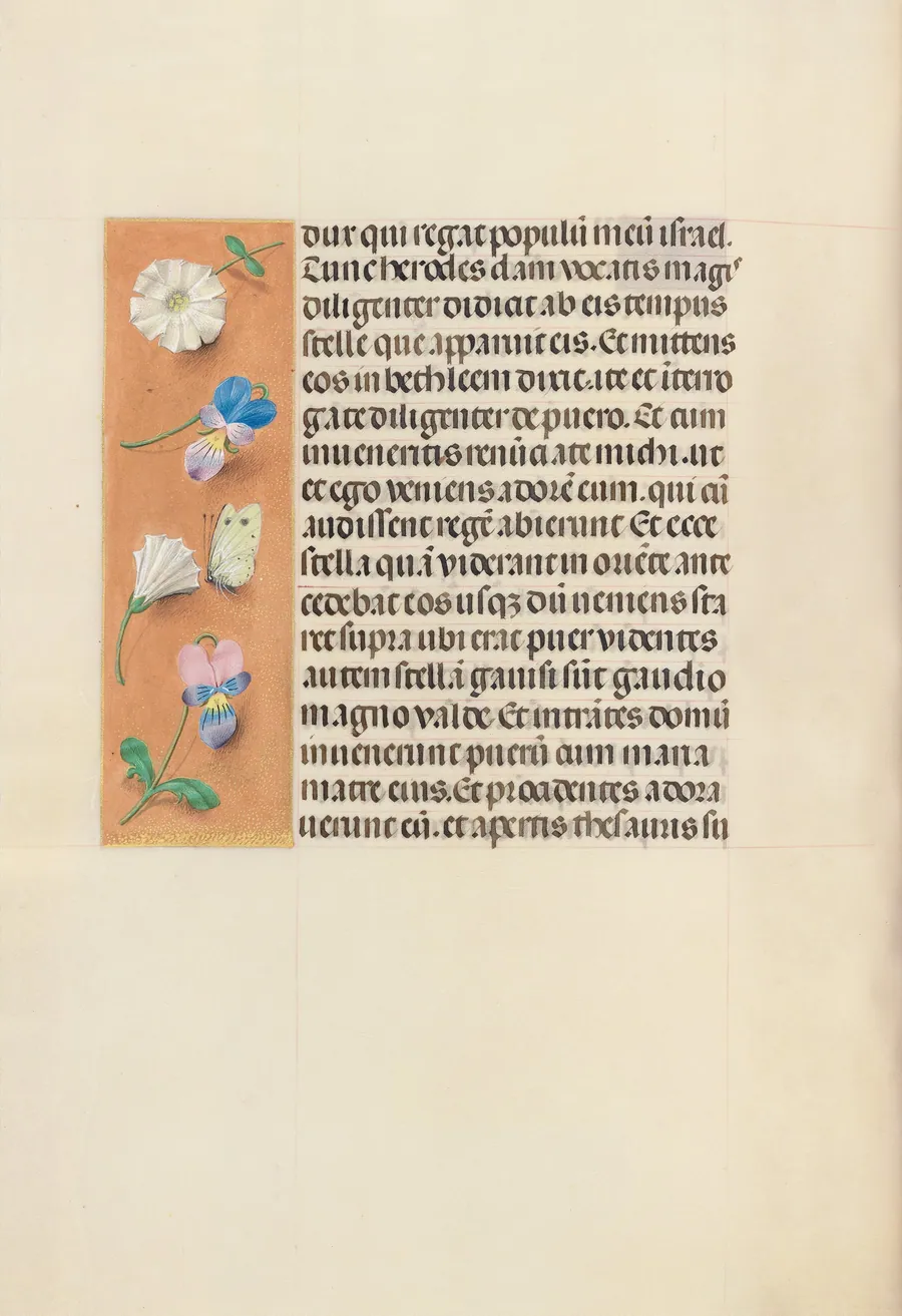 Hours of Queen Isabella the Catholic, Queen of Spain:  Fol. 95v by Master of the First Prayerbook of Maximillian