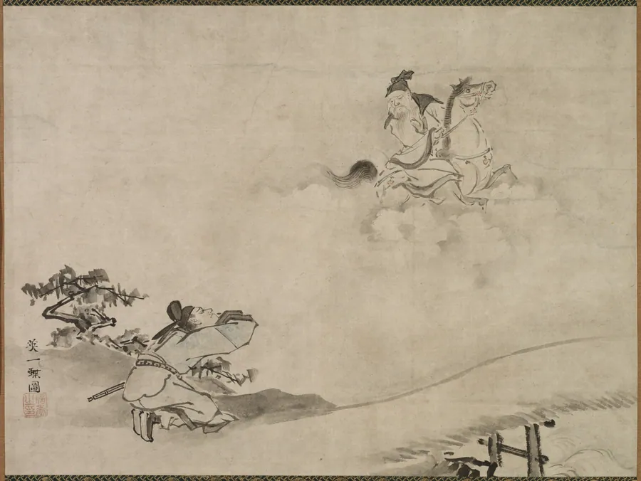 Daoist Immortal by Hanabusa Itchō