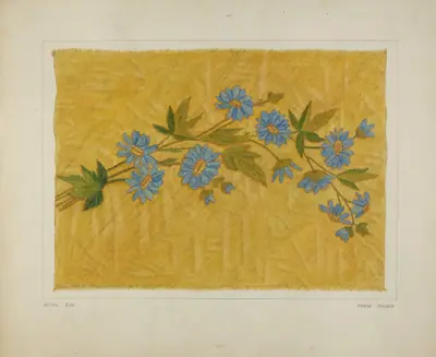 Crewel embroidery