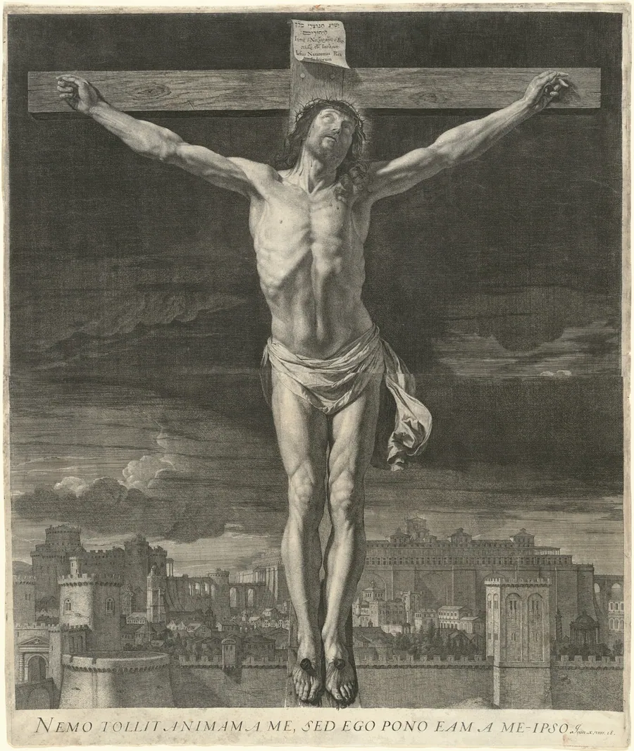 Christ Dying on the Cross by Jean Morin