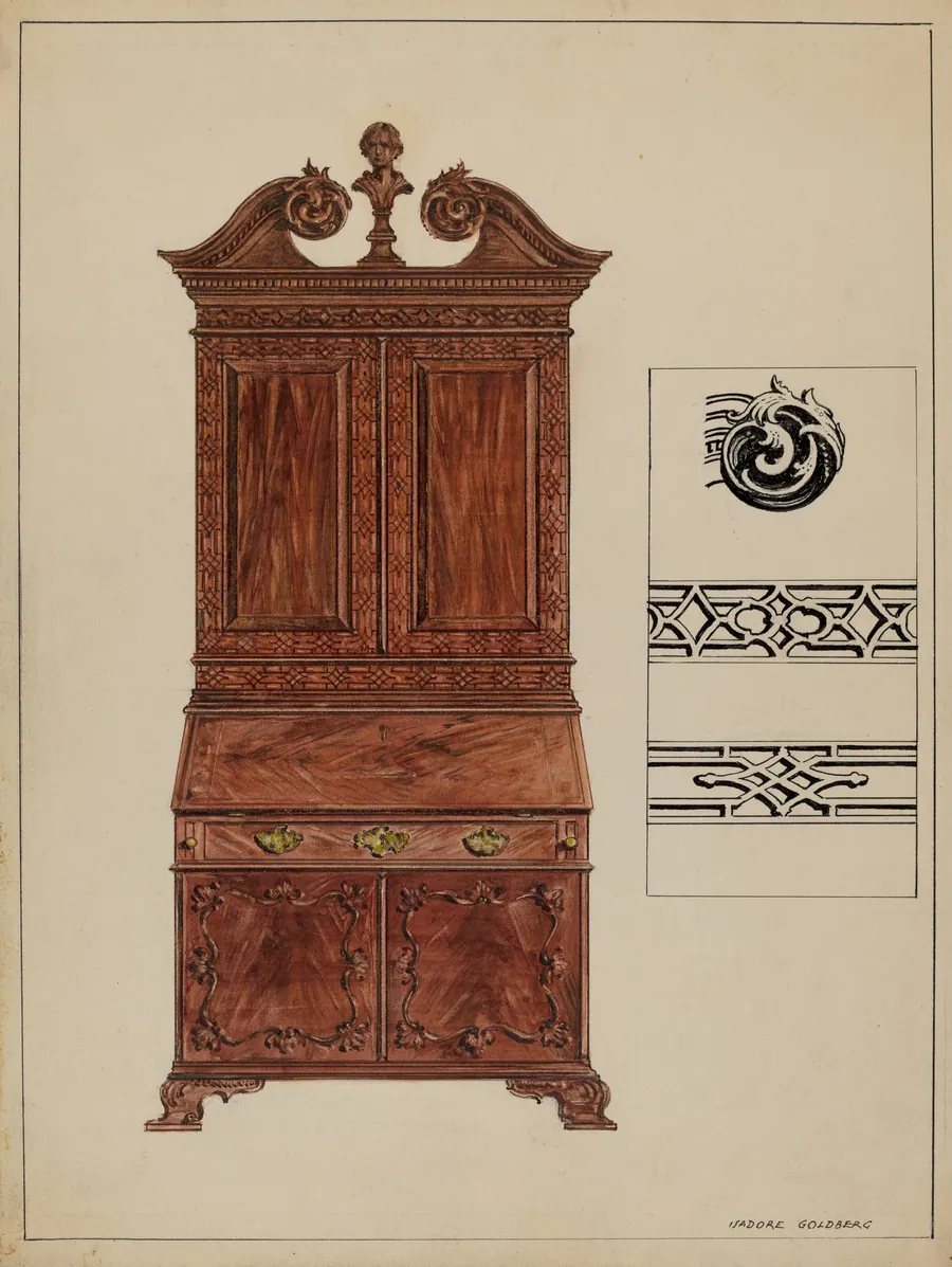 Secretary by Isadore Goldberg