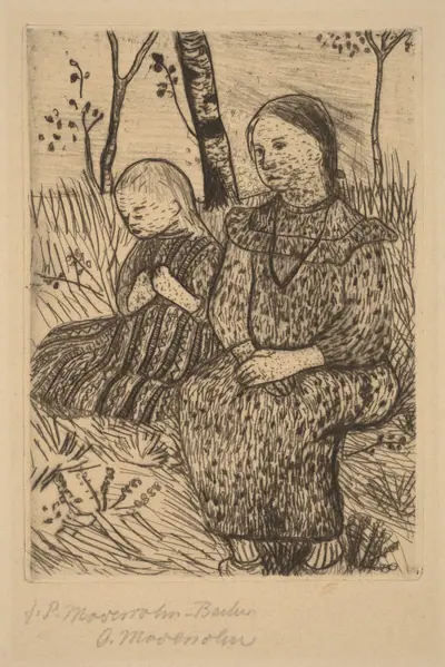 Two Peasant Girls