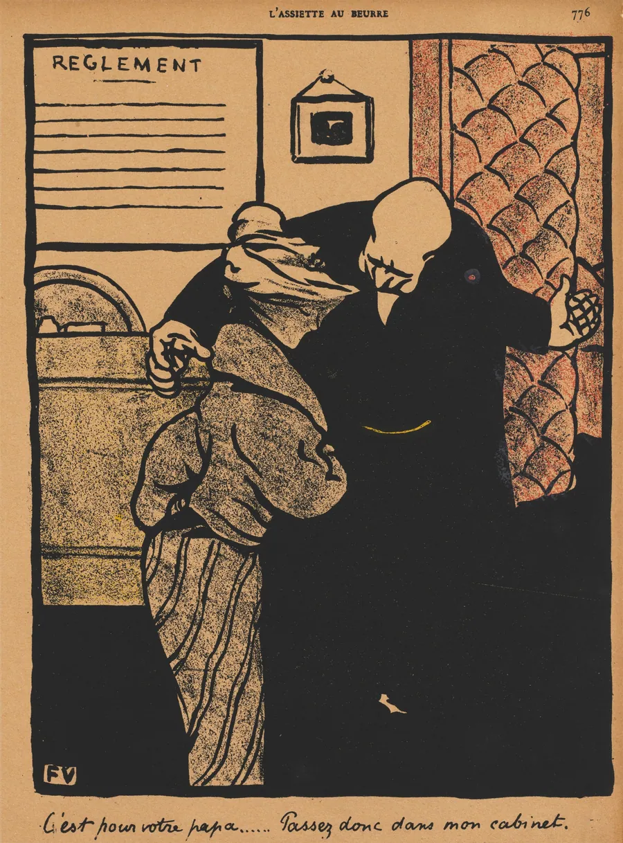 It's about your father... by Félix Vallotton