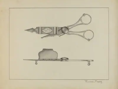 Silver Candle Snuffer