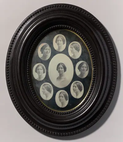 Medallion Portrait of a Woman