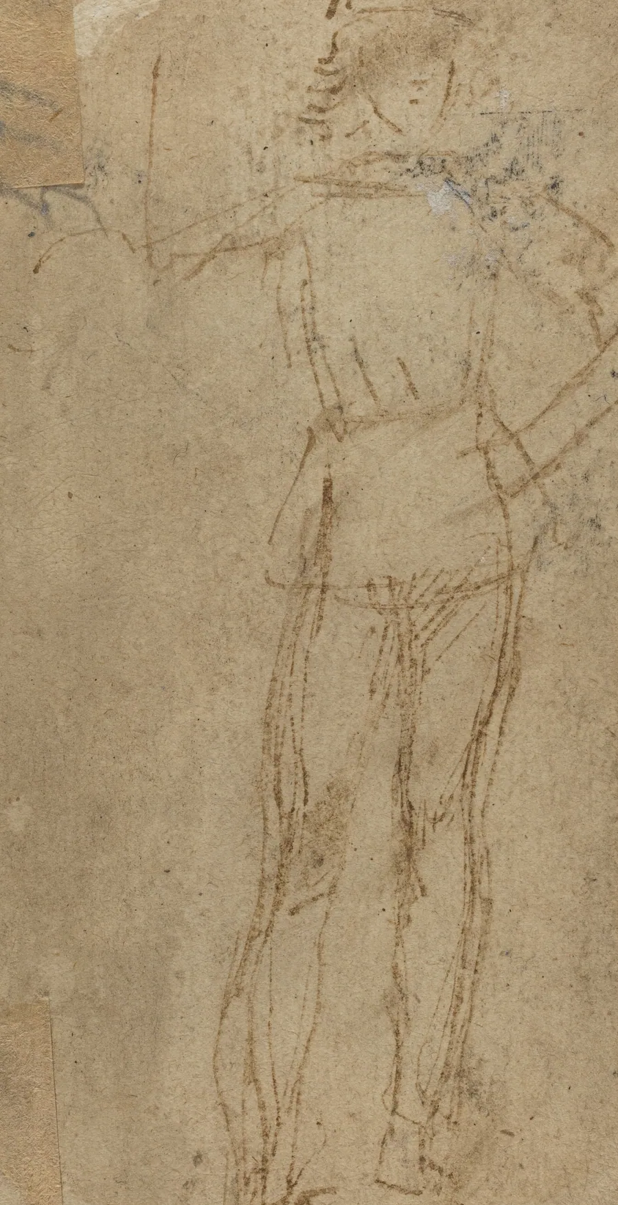 Standing Young Man [verso] by Sperandio