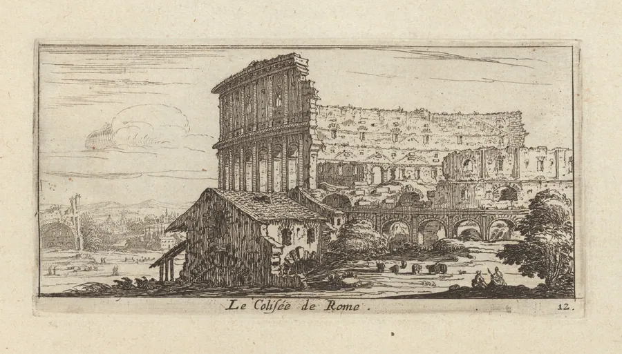 Le Colisée de Rome by Israël Silvestre