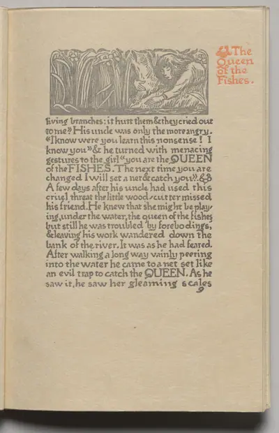 The Queen of the Fishes: Plate 9