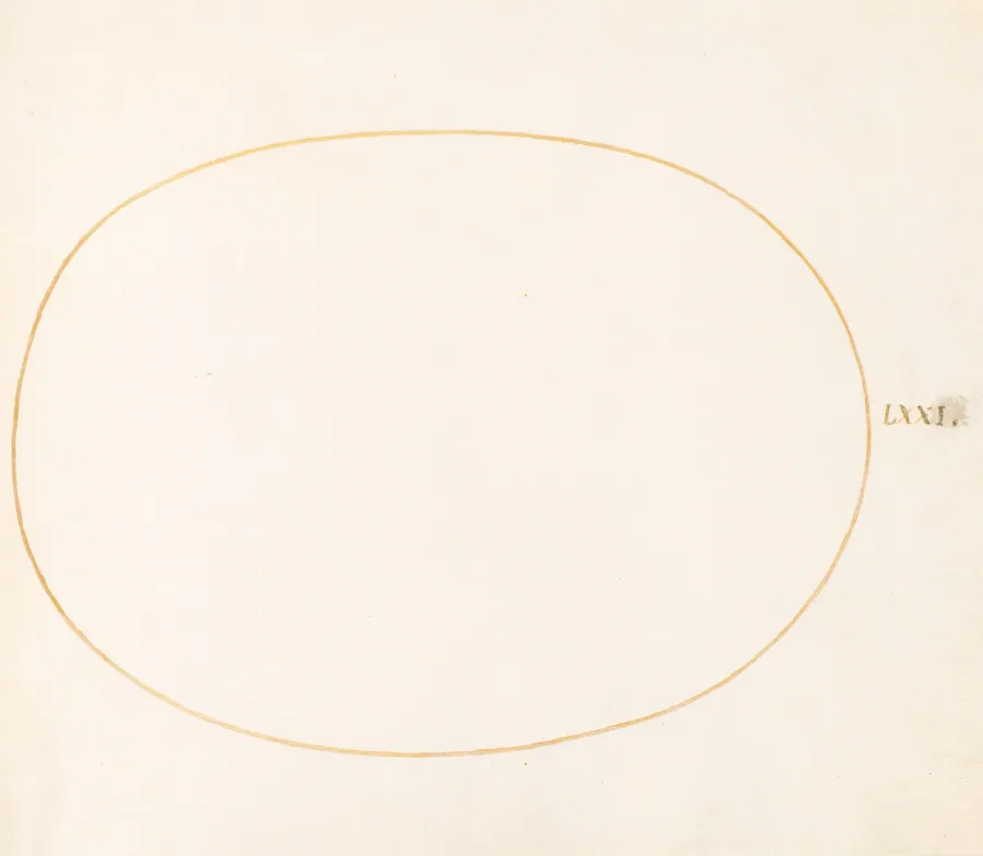 Plate 72: Empty Oval by Joris Hoefnagel