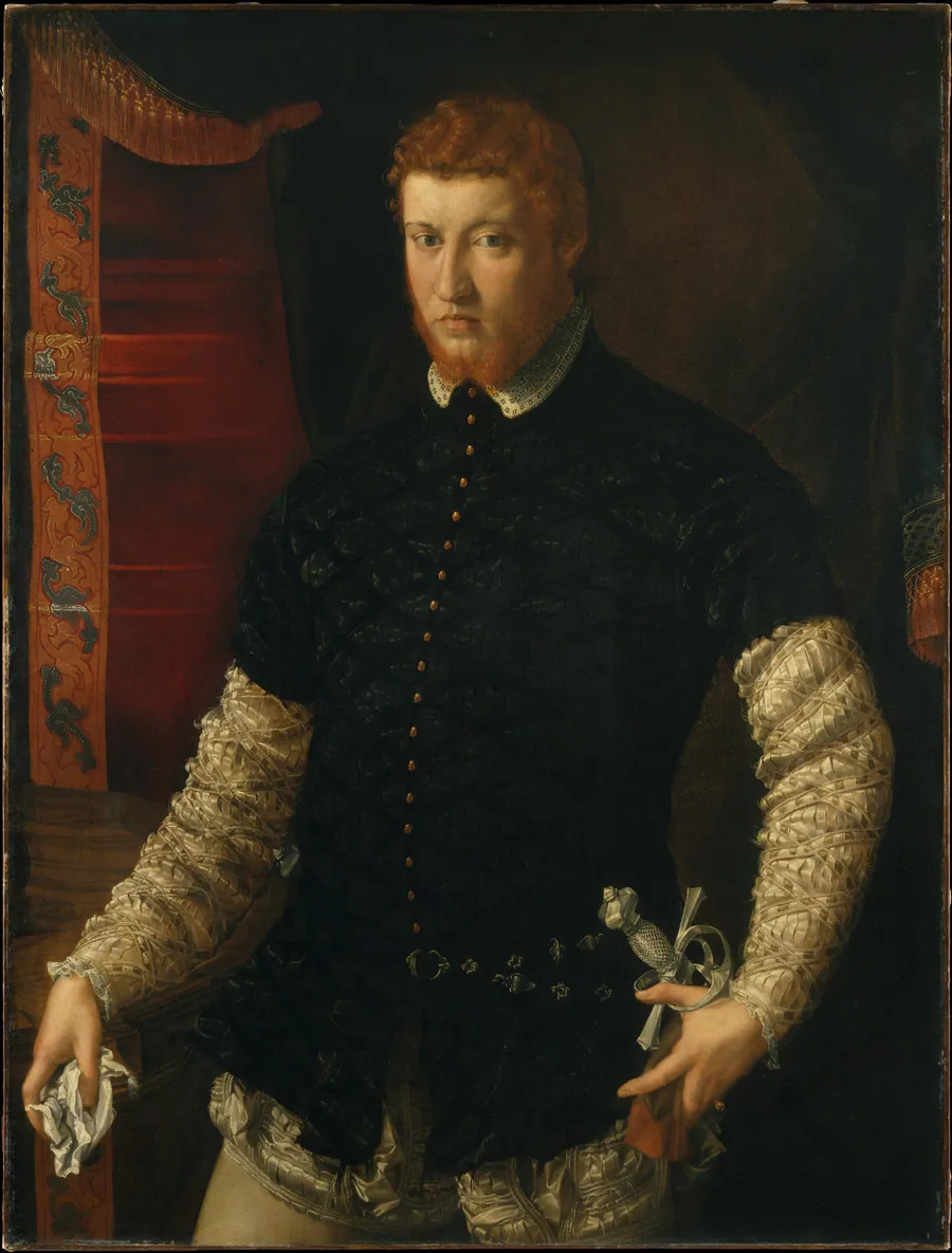 Portrait of a Man by Francesco Salviati (Francesco de' Rossi)