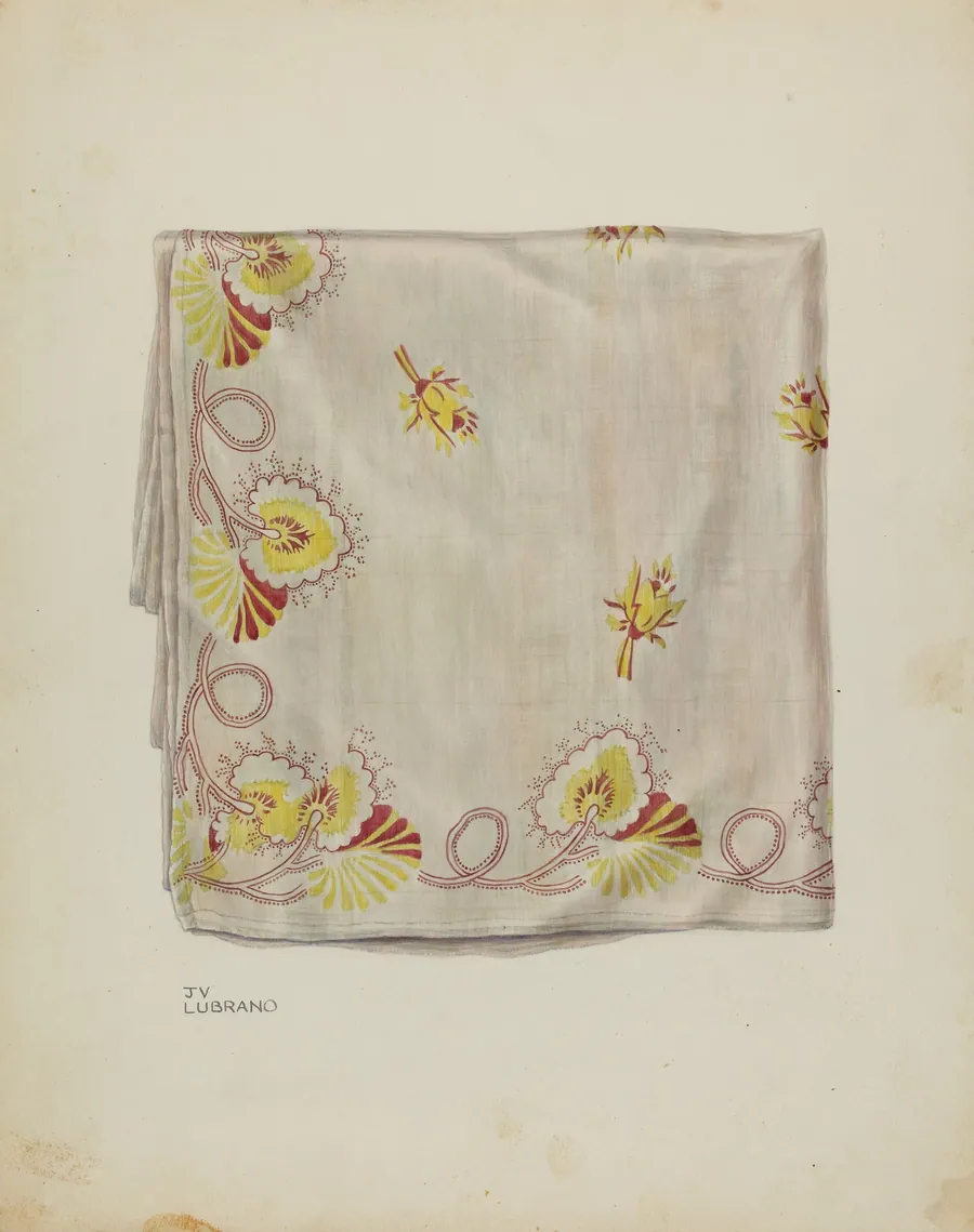 Printed Textile by Joseph Lubrano