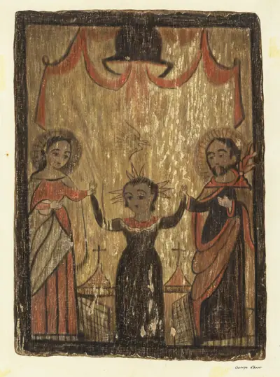 Retablo - The Holy Family