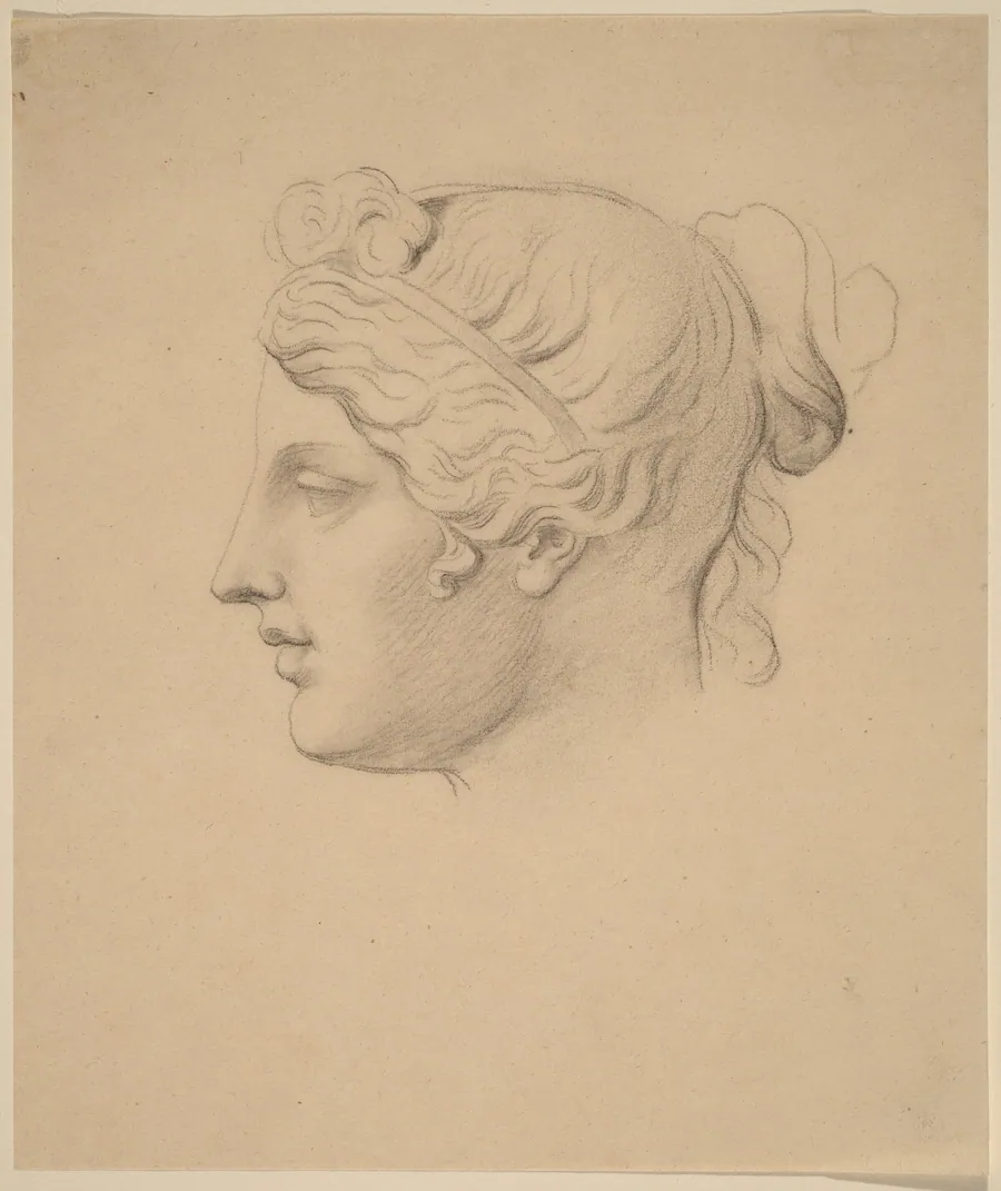 Classical Head in Profile by Horatio Greenough