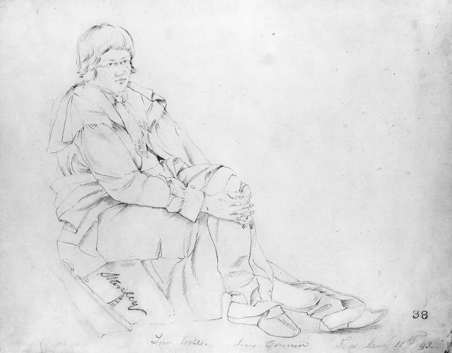 Jim Conner (from McGuire Scrapbook) by John Mix Stanley