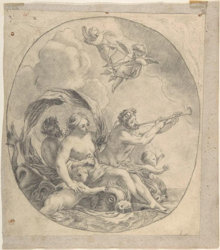 The Triumph of Galatea by Anonymous, Spanish, School of Seville, 17th century