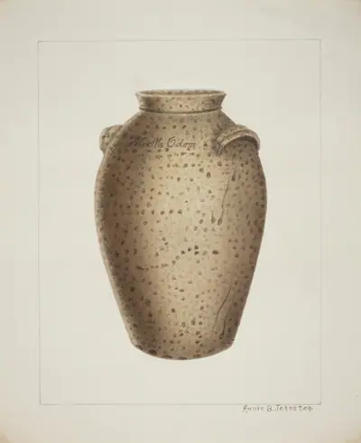 Stoneware Jar