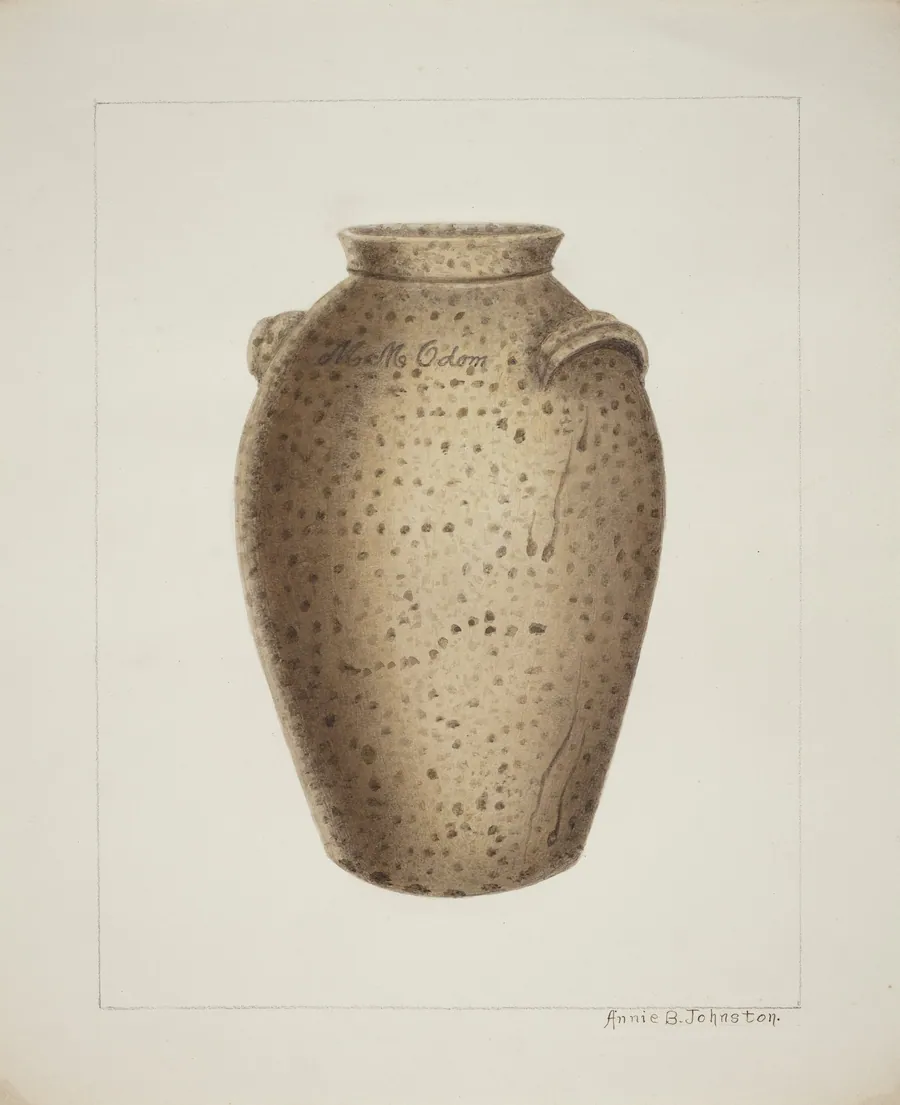 Stoneware Jar by Annie B. Johnston