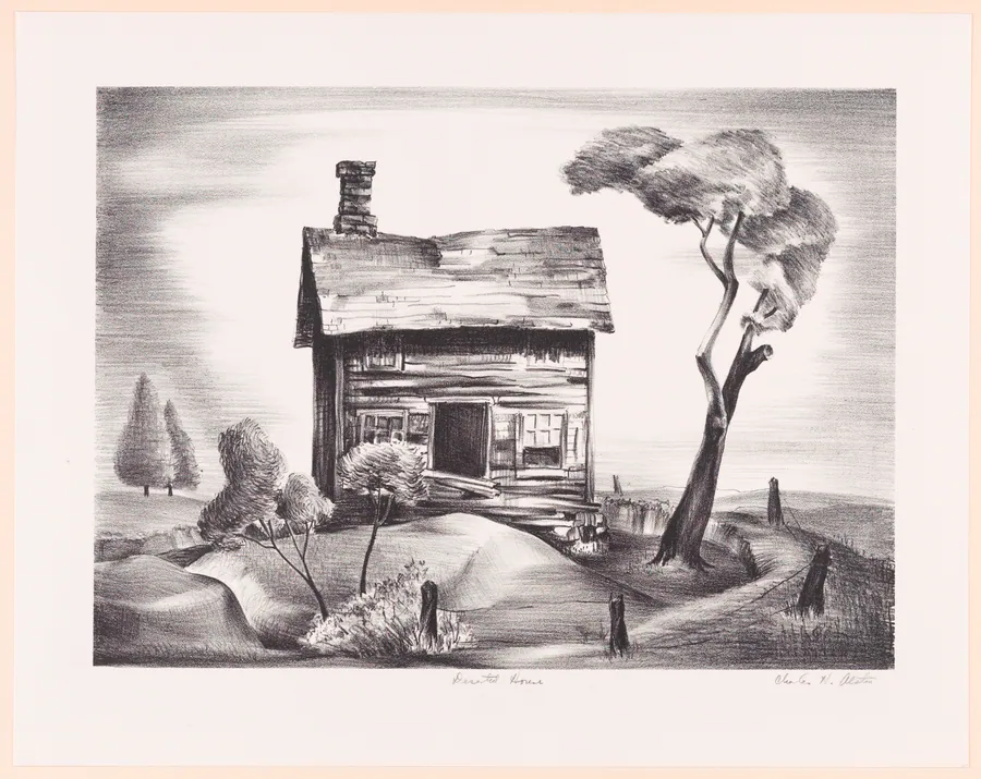 Deserted House by Charles Henry Alston
