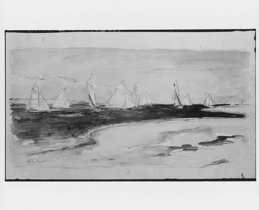 Seascape by Walter Shirlaw